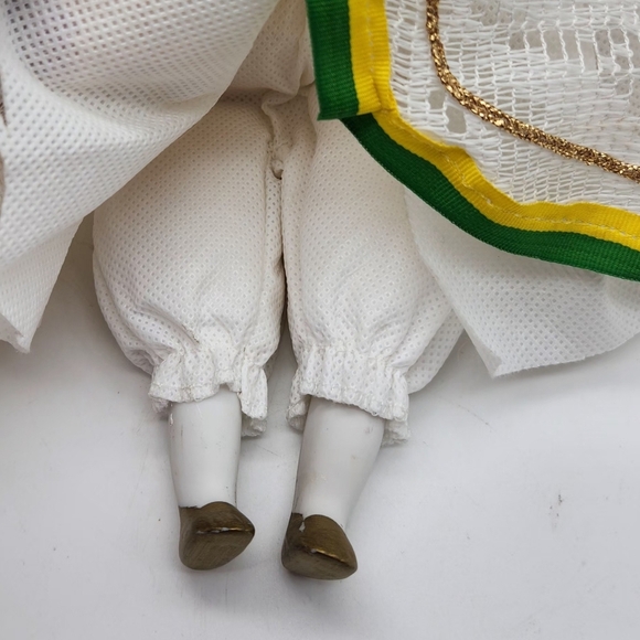 Vintage International Porcelain Doll in Traditional Costume - Picture 8 of 11